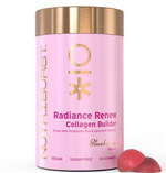 Nutriburst Radiance Renew Collagen Builder Vitamin Gummies Blueberry - 60 Gummies