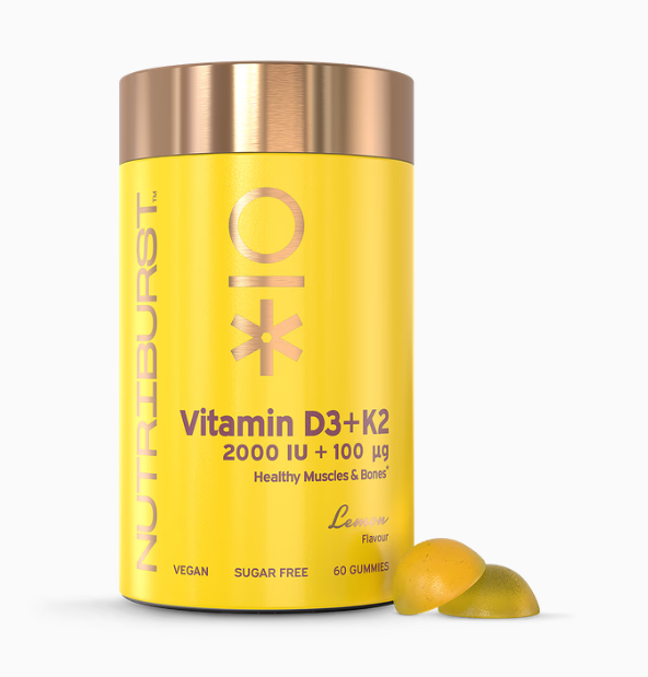 Nutriburst Vitamin D3 + K2 60 Gummies