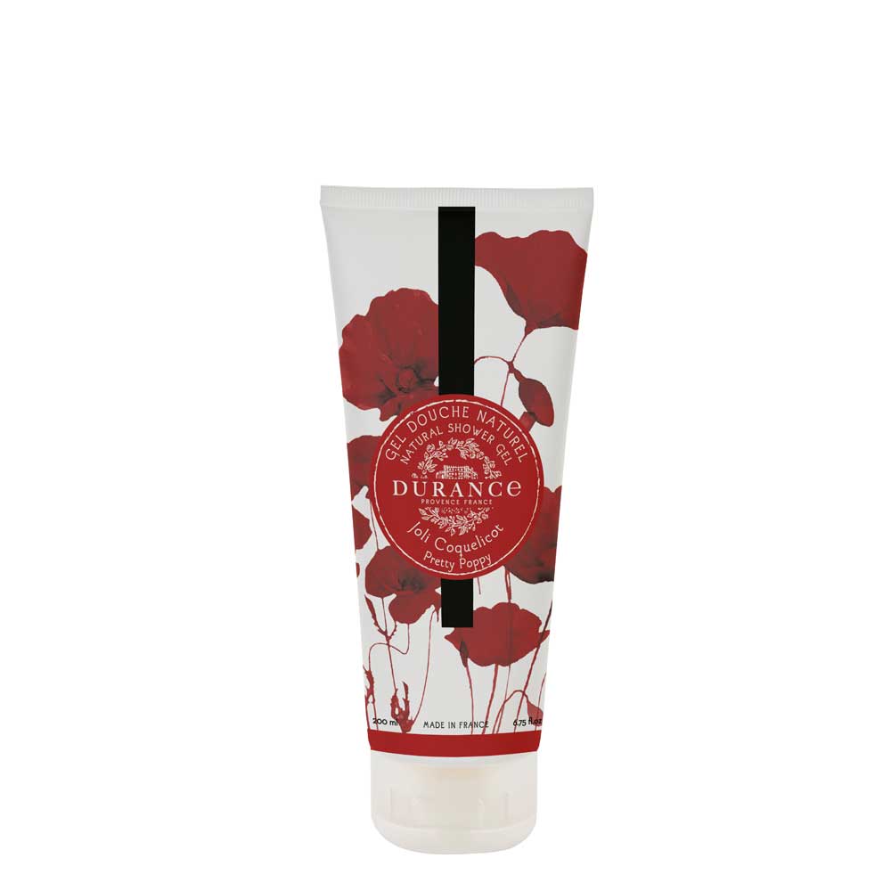 Durance Shower gel Pretty Poppy 200 mL 6.75 fl.oz