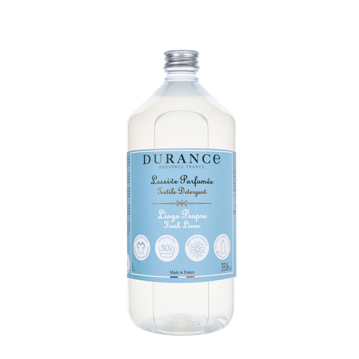 Durance Perfumed Liquid Detergent 1 L 33,8 fl.oz Fresh Linen