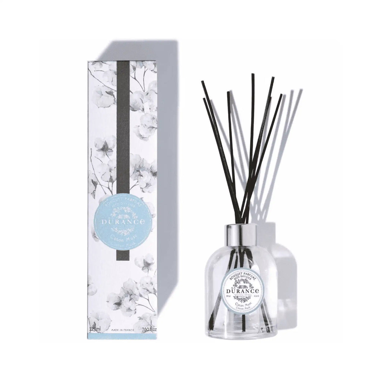 Durance Reed diffuser Cotton Musk 225 mL 7.60 fl.oz