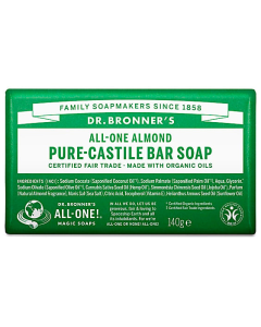 Dr.Bronner's Almond Pure-Castille Soap Bar 140g