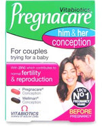 Vitabiotics Pregnacare His & Her 60 Tablets