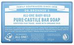 Dr.Bronner's Baby-Mild Pure-Castille Soap Bar 140g