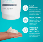 CeraVe Blemish Clay-to-Foam Cleanser 118ml