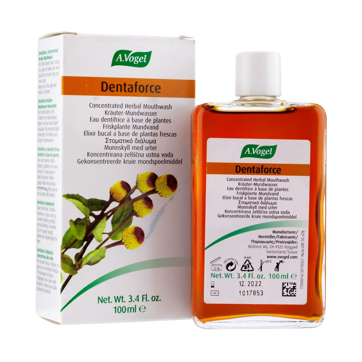 A. Vogel Dentaforce Mouthwash 100ml