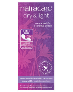 Natracare Natural Dry & Light Incontinence Pads 20's