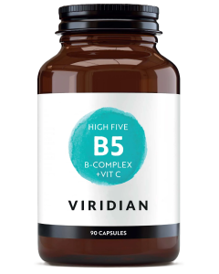 Viridian High Five B-Complex + Vit C 90 Veg Caps
