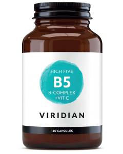 Viridian High Five B-Complex + Vit C 120 Veg Caps