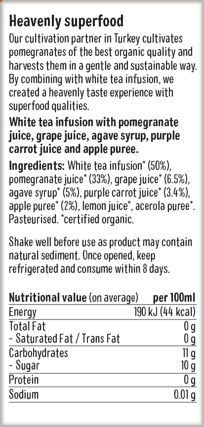 A.Vogel Biotta Pomegranate Juice 500ml