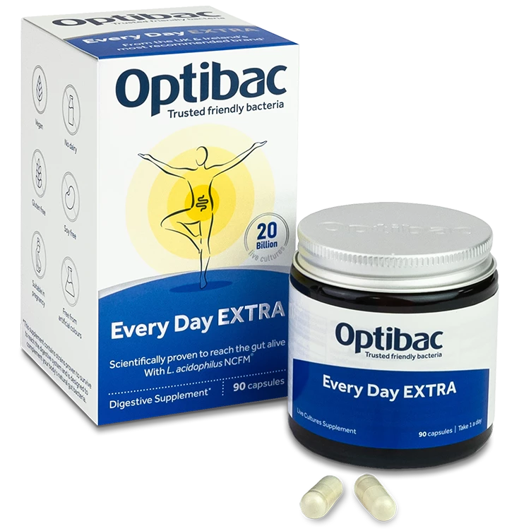 Optibac "For Every day EXTRA Strength" 90 Capsules