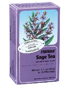 Floradix Sage Organic Herbal Tea 15 filterbags