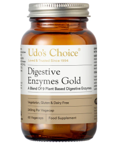 Udo's Choice Digestive Enzymes Gold 60 Veg Capsules