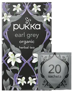 Pukka Earl Grey Herbal Tea x 20 Bags