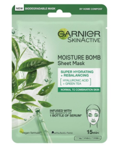 Garnier Moisture Bomb Green Tea Hydrating Mask