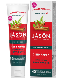 Jason Healthy Mouth Tartar Control Tea Tree & Cinnamon Toothpaste 122g