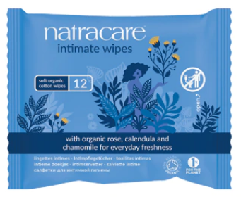 Natracare Feminine Wipes Box (Intimate Wipes)