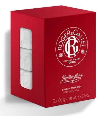 Roger & Gallet Jean-Marie Farina Perfumed Soap Coffret 3 x 100g