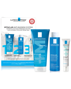 La Roche-Posay Effaclar 3-Step Anti Blemish System Kit