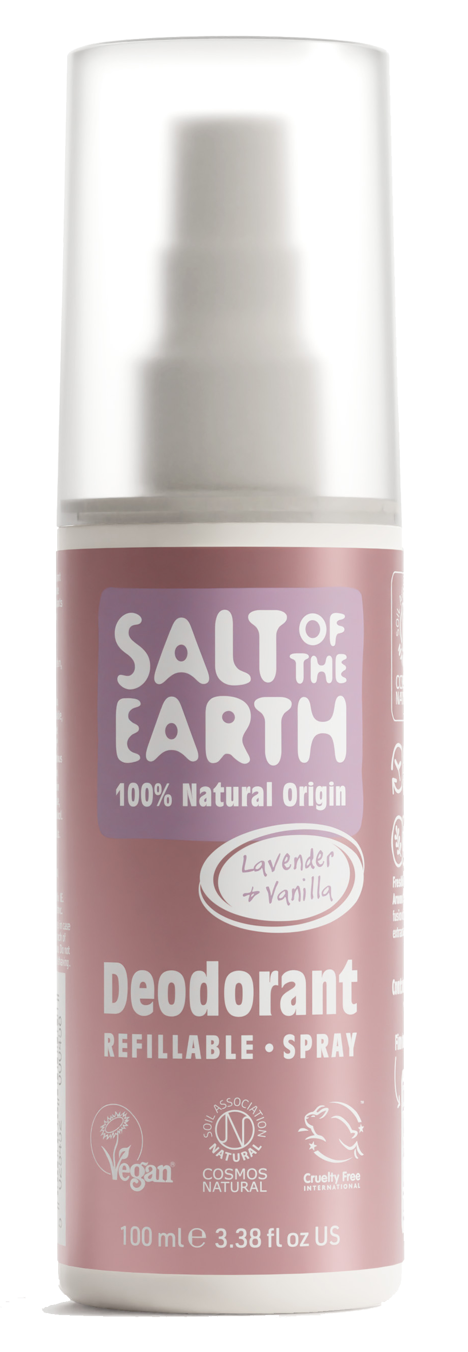 Salt of the Earth Lavender & Vanilla Natural Deodorant Spray