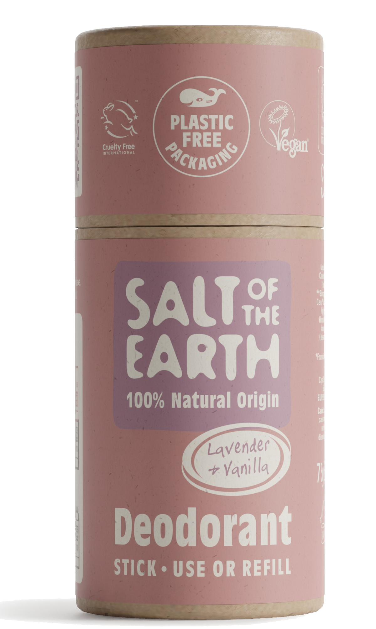 Salt of the Earth Lavender & Vanilla Natural Deodorant Stick & Refill