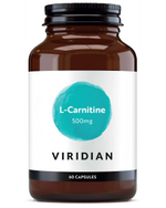 Viridian L-Carnitine 500mg 60 Veg Caps