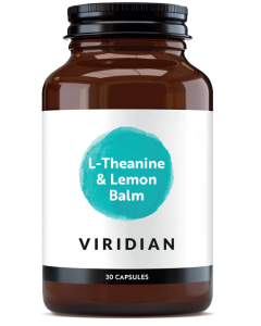 Viridian L-Theanine And Lemon Balm 30 Veg Caps