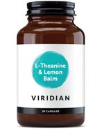 Viridian L-Theanine And Lemon Balm 30 Veg Caps