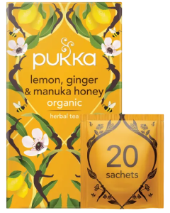 Pukka Lemon, Ginger & Manuka Honey Herbal Tea x 20 Bags