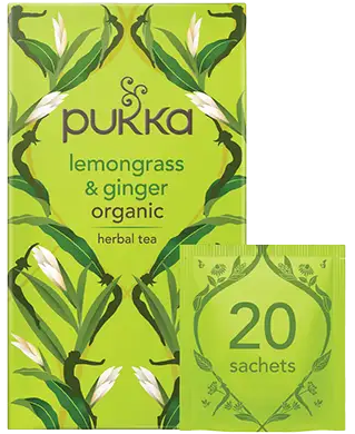 Pukka Lemongrass & Ginger Herbal Tea x 20 bags