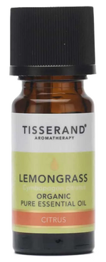 Tisserand Lemongrass Organic Essential Oil 9ml