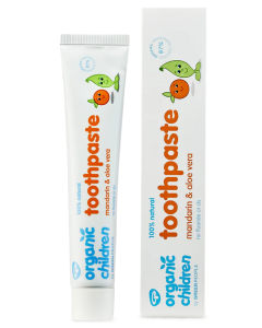 Green People Childrens Mandarin & Aloe Vera Toothpaste 50ml