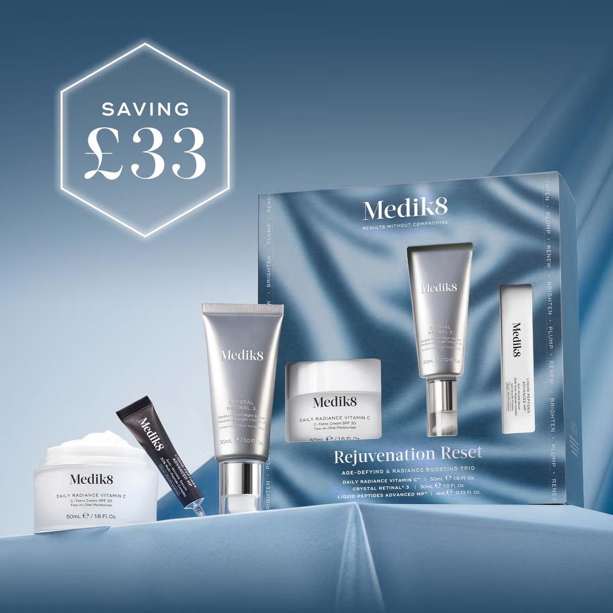 Medik8 Rejuvination Reset Gift Set (Worth £109)