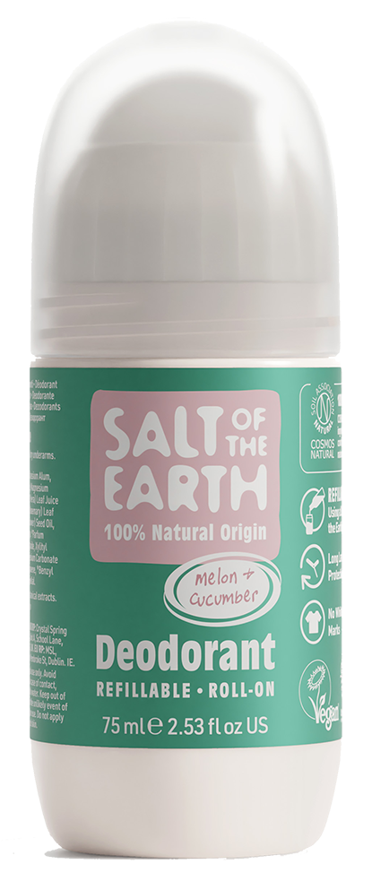 Salt of the Earth Melon & Cucumber Natural Deodorant Roll-on