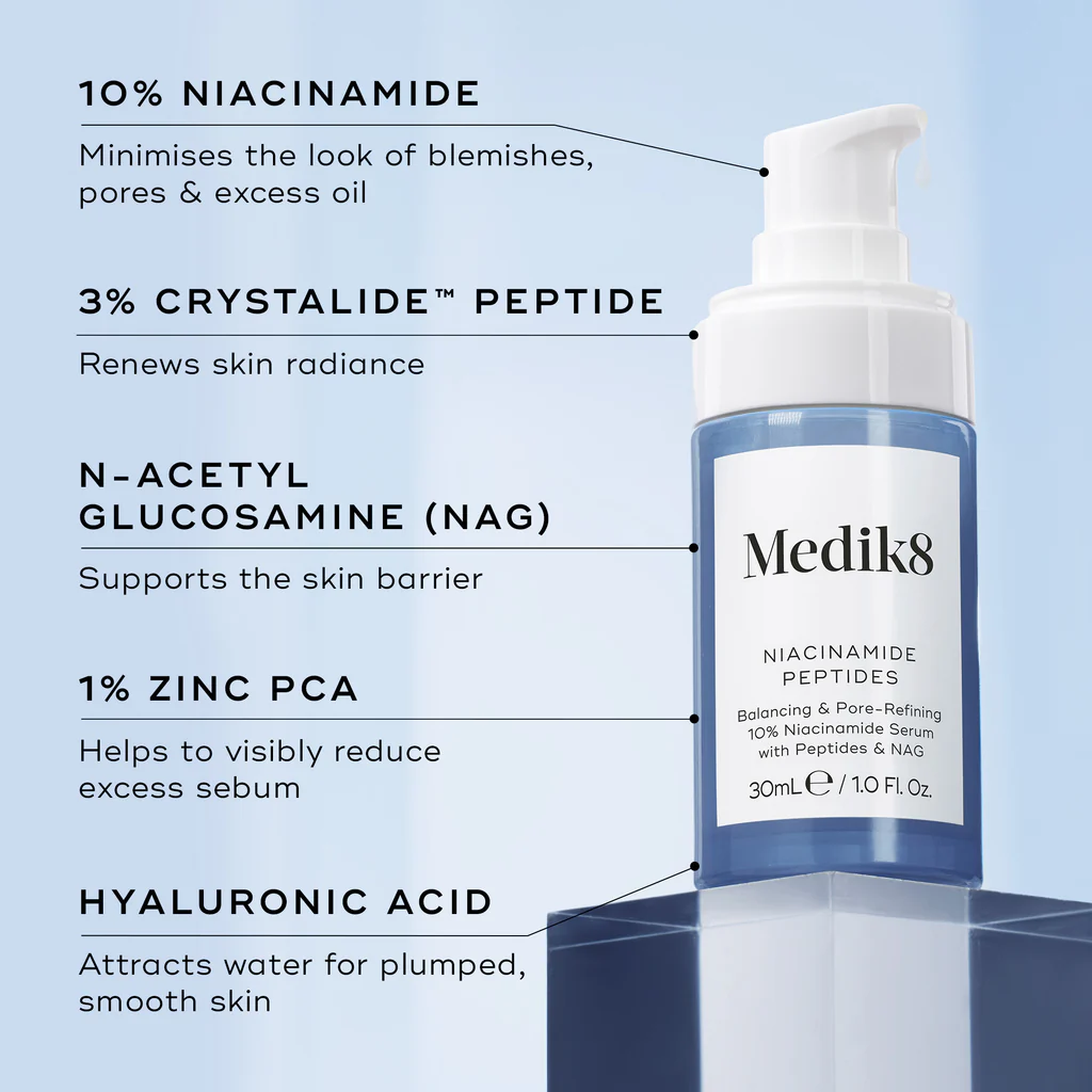 Medik8 Niacinamide Peptides 30ml