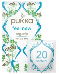 Pukka Feel New Herbal Tea x 20 Bags