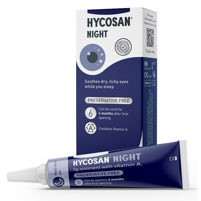 Scope Ophthalmic HycoSan Night 5g