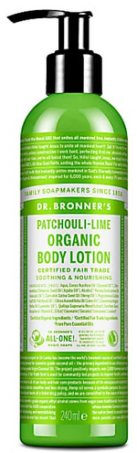 Dr.Bronner's Patchouli Lime Organic Lotion 240ml