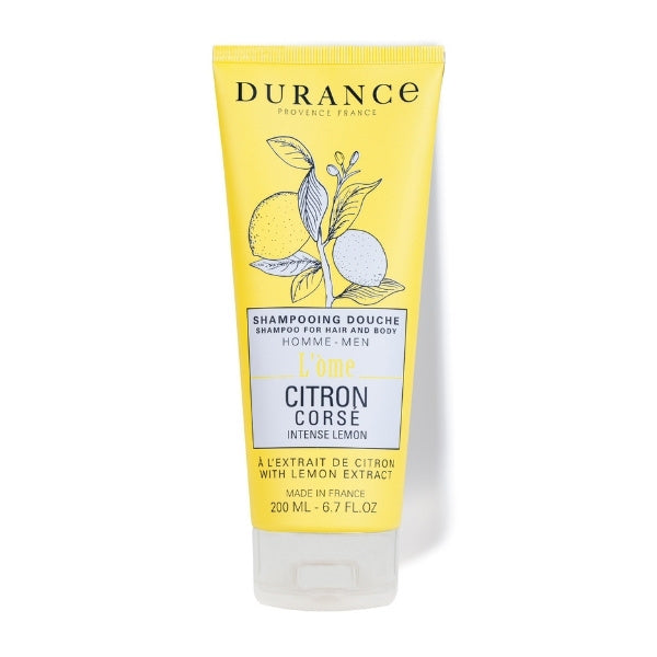 Durance Shampoo for Hair and Body Intense Lemon with Lemon extract 200 mL 6.7 fl.oz