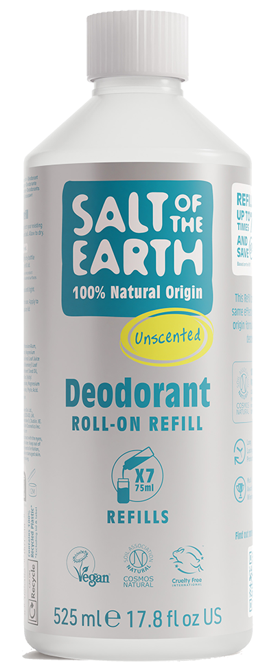 Salt of the Earth Natural Deodorant Roll-On Unscented
