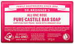 Dr.Bronner's Rose Pure-Castille Soap Bar 140g