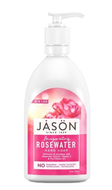 Jason Rosewater Hand Soap 473ml