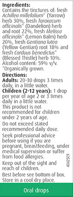 A.Vogel Yarrow Herbal Bitters Complex Drops 50ml