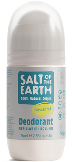 Salt of the Earth Natural Deodorant Roll-On Unscented