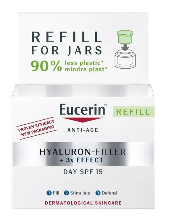 Eucerin Hyaluron-Filler Day SPF 15 for Dry Skin Refill 50ml