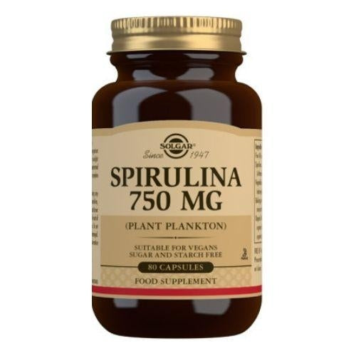 Solgar Spirulina Tabs 750mg