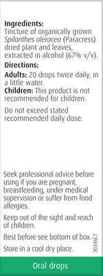 A.Vogel Spilanthes Oral Drops 50ml