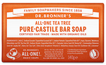 Dr.Bronner's Tea Tree Pure-Castille Soap Bar 140g