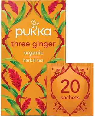 Pukka Three Ginger Herbal Tea x 20 bags