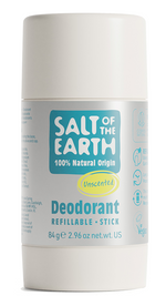 Salt of the Earth Unscented Natural Deodorant Stick & Refill